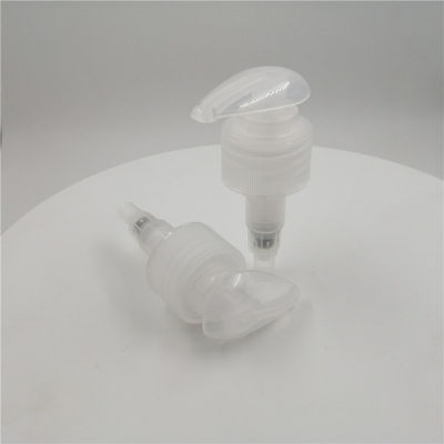 Pompa di plastica trasparente dell'erogatore del sapone liquido, pompa della lozione 28 410 per il condizionatore di capelli