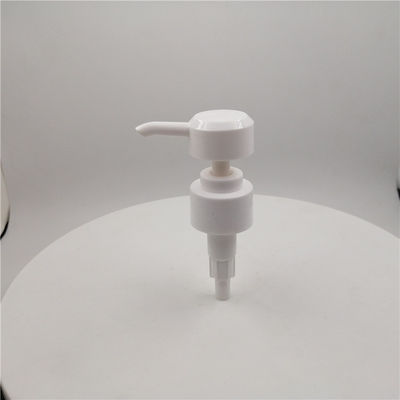 Pompa di plastica bianca dell'erogatore del sapone del piatto dello SGS, pompa liquida 33mm di lavatura dei piatti