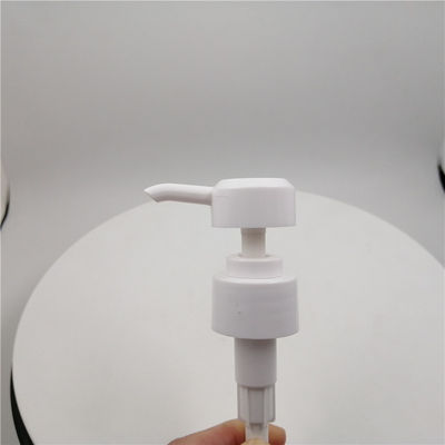 Pompa di plastica bianca dell'erogatore del sapone del piatto dello SGS, pompa liquida 33mm di lavatura dei piatti