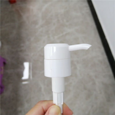 Pompa di plastica bianca dell'erogatore del sapone del piatto dello SGS, pompa liquida 33mm di lavatura dei piatti