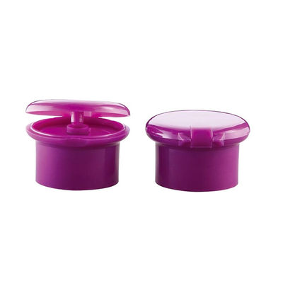 Varia bottiglia di plastica Flip Top Cap Round Shape del cosmetico 28mm del volume