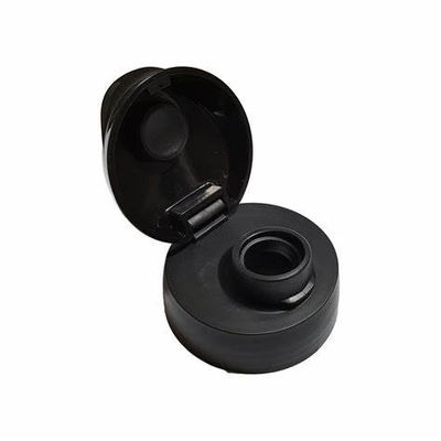 In tondo non rovesciare le varie dimensioni nere di 28mm Flip Top Bottle Caps In