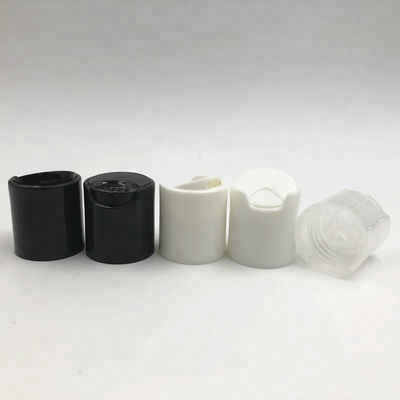 Non tappo superiore in bianco e nero del disco di caduta 20/410 per la bottiglia dello sciampo