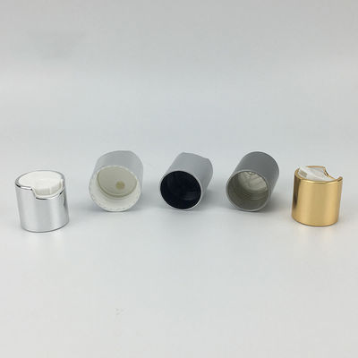 Chiusura regolare di alluminio qualsiasi tappo superiore del disco di colore 20/410 a vite