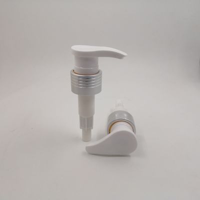 sostituzione di alluminio della pompa della bottiglia della lozione di 4cc 28mm con chiusura d'argento