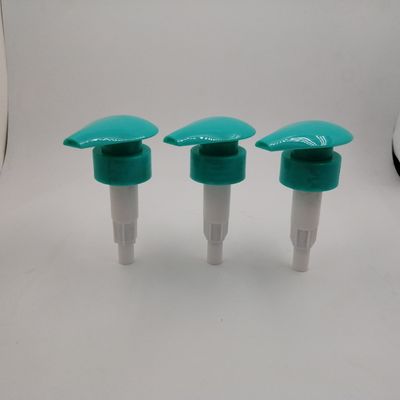 Non rovesciare la pompa della bottiglia della lozione di 33mm, pompa del sapone verde per i prodotti di cure domiciliari