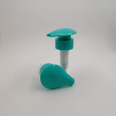 Non rovesciare la pompa della bottiglia della lozione di 33mm, pompa del sapone verde per i prodotti di cure domiciliari