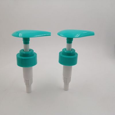 Non rovesciare la pompa della bottiglia della lozione di 33mm, pompa del sapone verde per i prodotti di cure domiciliari