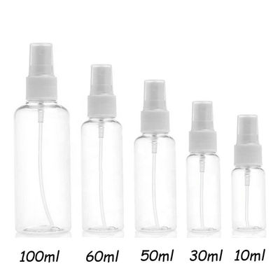 Lo spruzzo di plastica su misura della pompa di colore imbottiglia 10ml 30ml 50ml 60ml 100ml