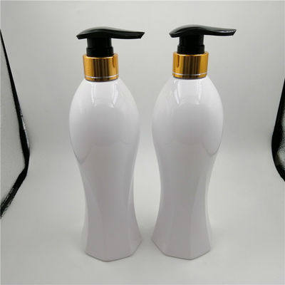 Non bottiglie di plastica dell'erogatore di caduta 33/410 con la pompa, bottiglia bianca della pompa 500ml