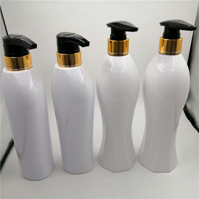 Non bottiglie di plastica dell'erogatore di caduta 33/410 con la pompa, bottiglia bianca della pompa 500ml