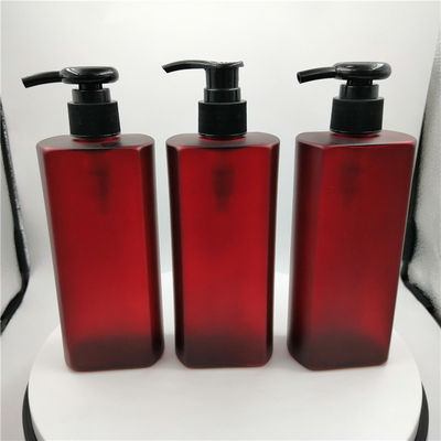 La 33/410 di pompa di plastica non riutilizzabile riciclabile di 16 Oz imbottiglia il colore rosso
