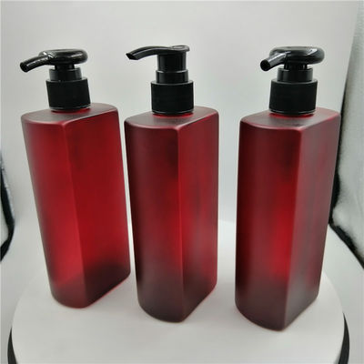 La 33/410 di pompa di plastica non riutilizzabile riciclabile di 16 Oz imbottiglia il colore rosso