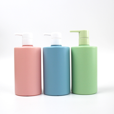 bottiglie di plastica vuote cosmetiche della bottiglia per il latte del corpo del lavaggio della mano della bottiglia dell'HDPE 500ml per sciampo ed il balsamo